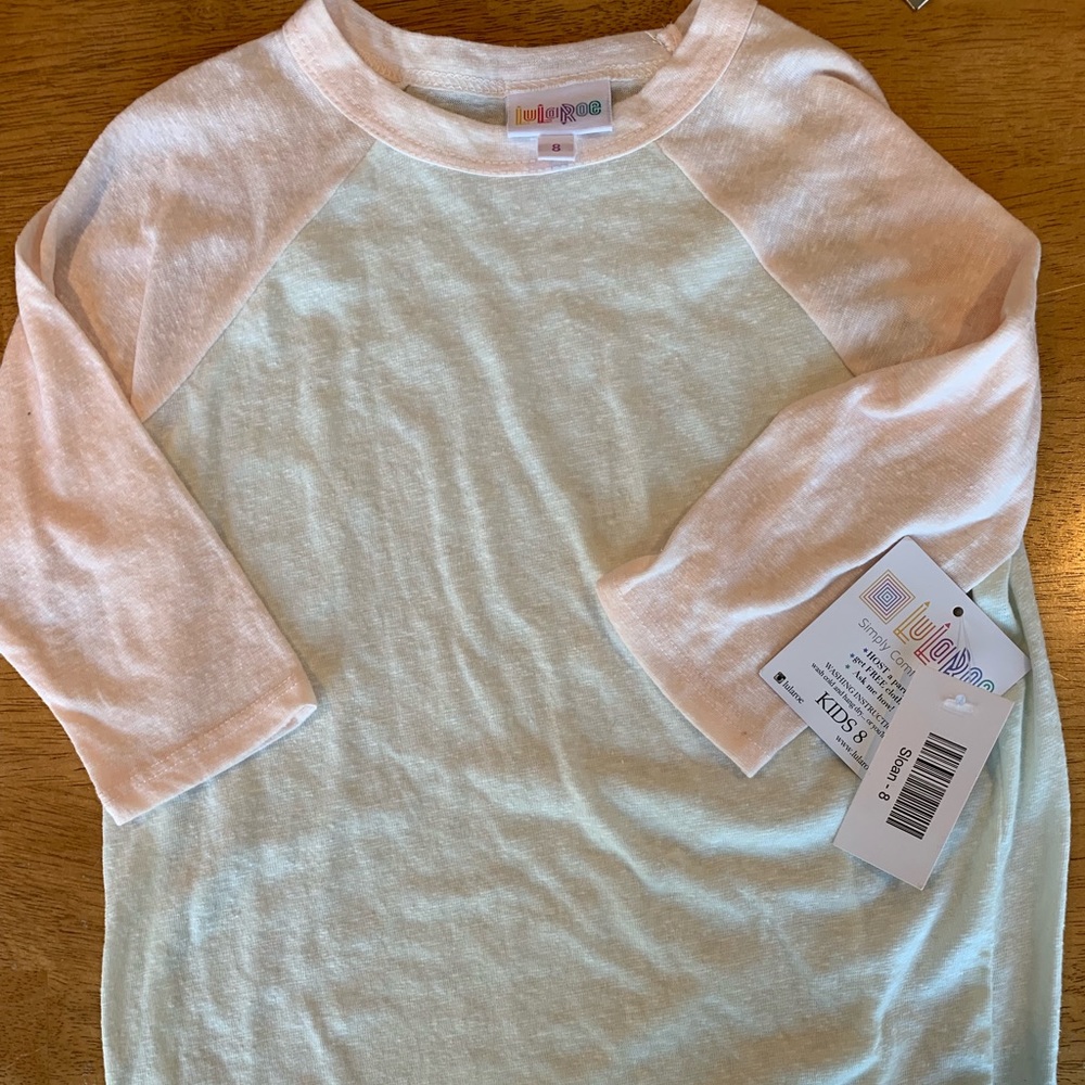NWT LuLaRoe kids Sloan top